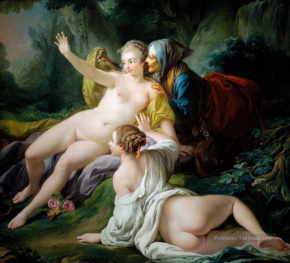 Vertumnus et Pomona 1740 François Boucher Peintures à l'huile